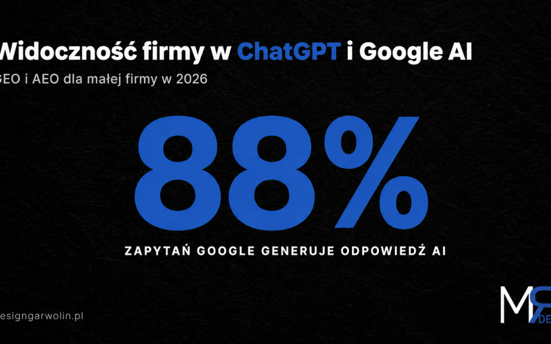 Widoczność firmy w ChatGPT i Google AI – GEO 2026