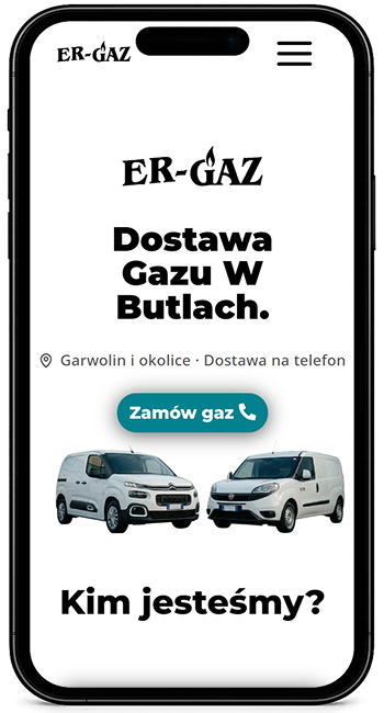 Projekt strony internetowej firmy - portfolio MRdesign