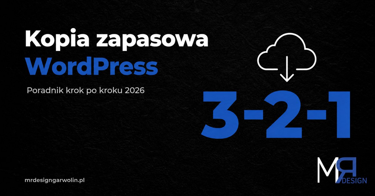 Kopia zapasowa WordPress - poradnik krok po kroku, reguła 3-2-1