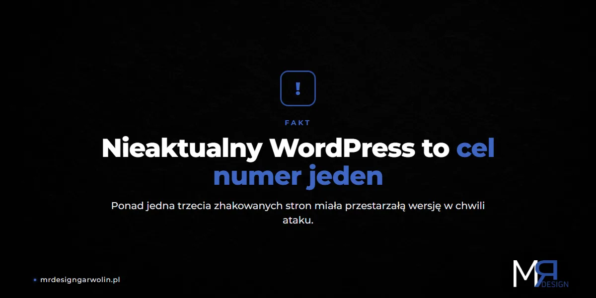 Dlaczego aktualizacja WordPress jest ważna - nieaktualna wersja celem ataków