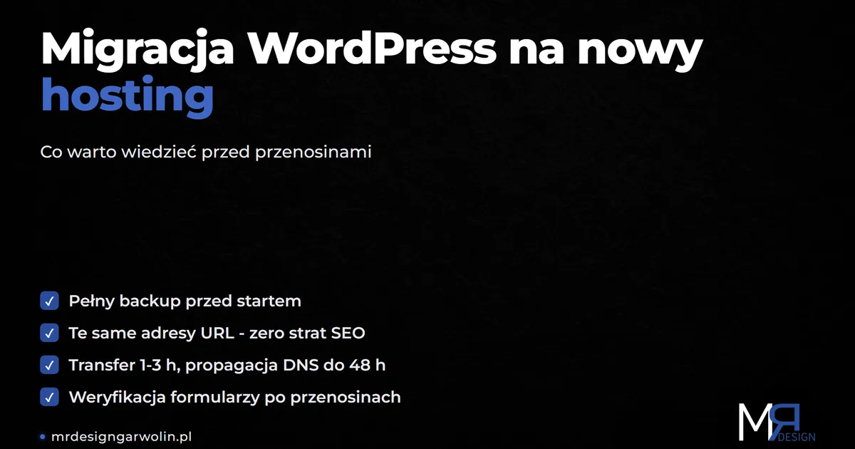 Migracja WordPress na nowy hosting - co warto wiedzieć przed przenosinami