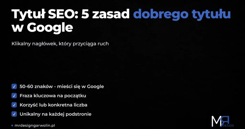 Tytuł SEO: jak go napisać, żeby Google nie zmienił go za ciebie