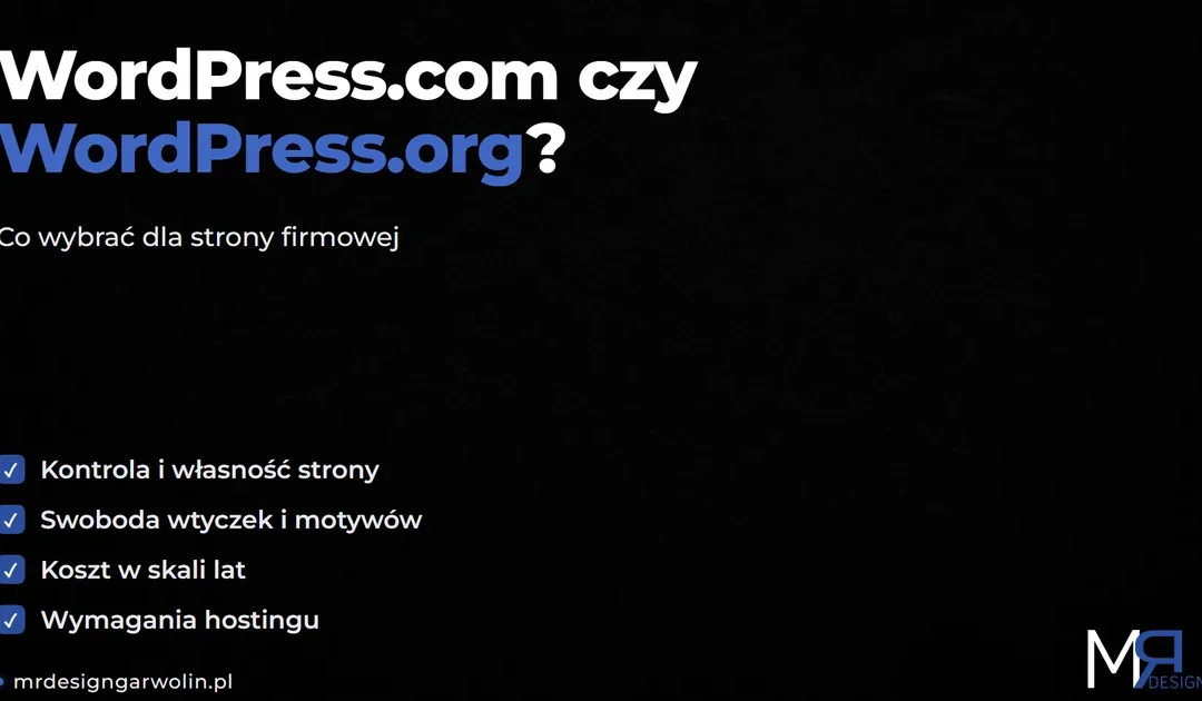 WordPress.com czy WordPress.org - która wersja dla firmy