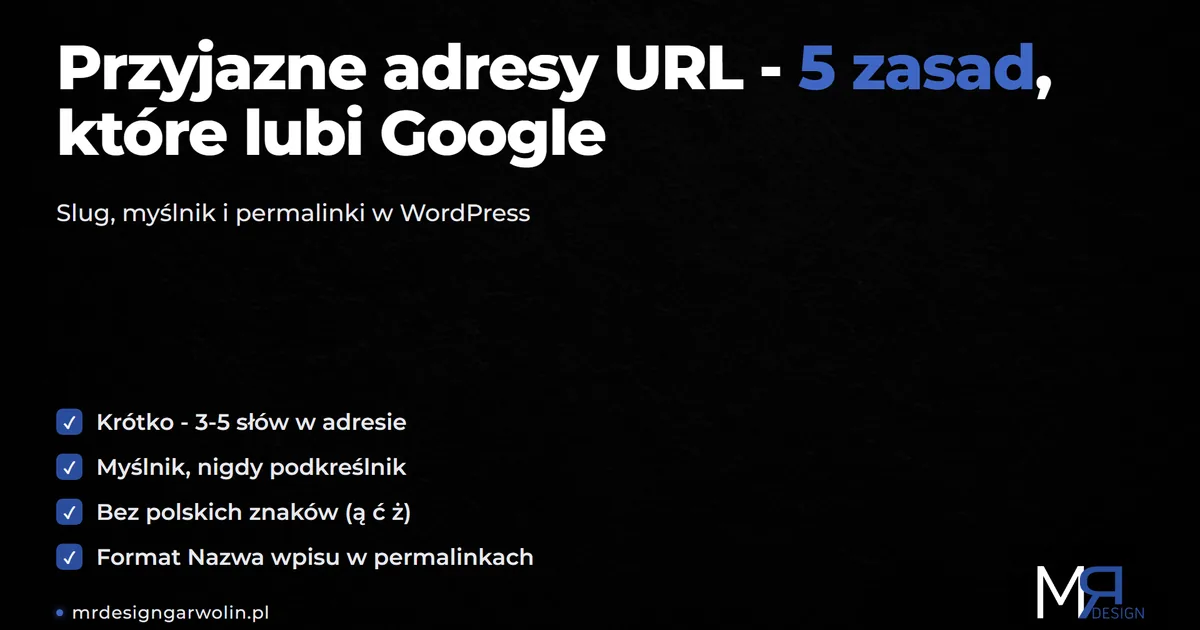 Przyjazne adresy URL - jak budować adresy stron, które lubi Google