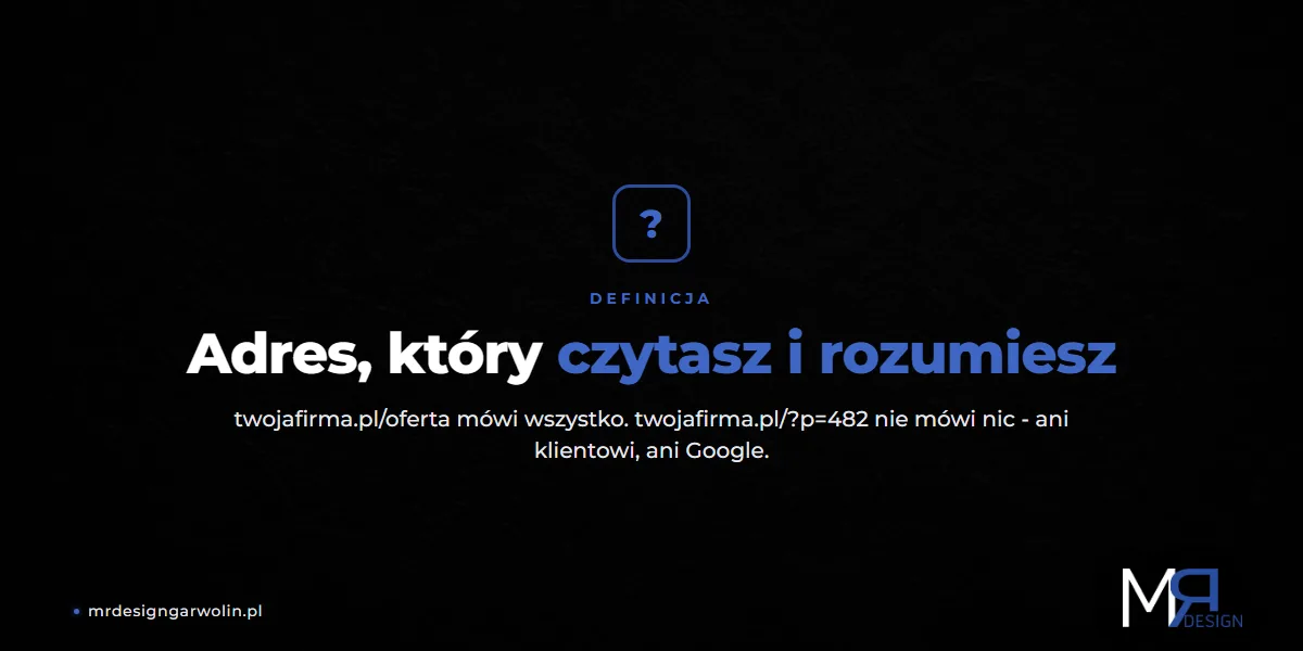 Przyjazny adres URL - czytelny adres kontra adres z parametrami